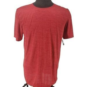 OT Revolution Men's Athletics ‎ Red Short Sleeve Tee Shirt Size Large